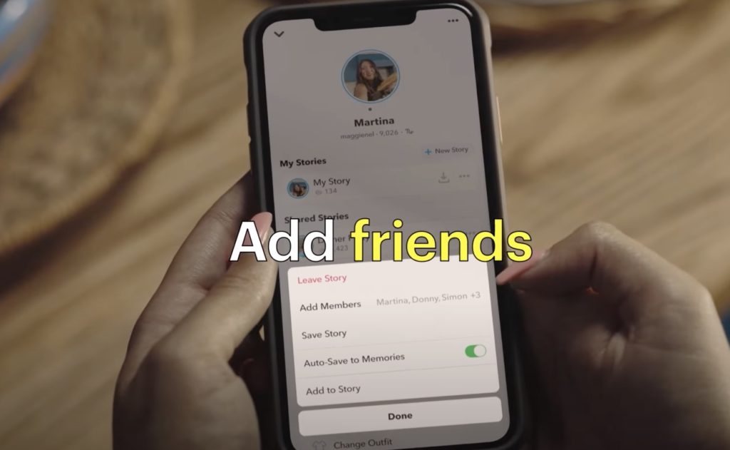 Snapchat creative planning illustration